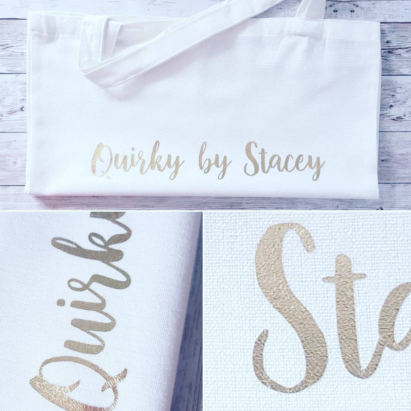 Personalised Tote Bag Personalised Labels Reusable Gift Etsy