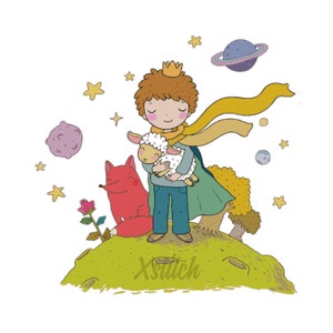 Little Prince Cross Stitch Pattern