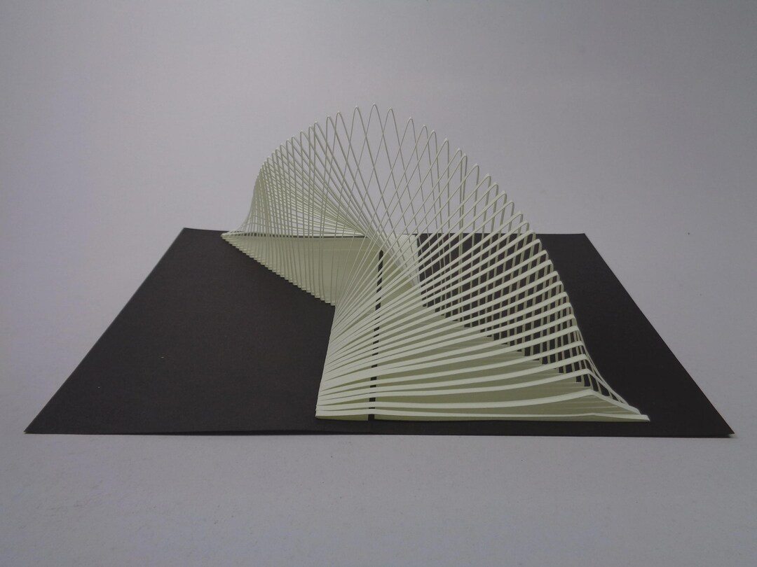 Form A Origamic Architecture Pop-up Card: 3D Kirigami Paper Art ...