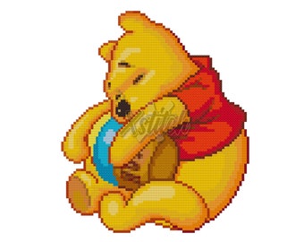 Winnie The Pooh Cross Stitch Pattern