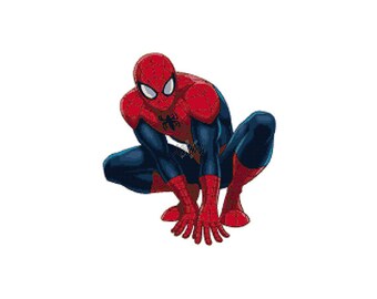 Spider Man Patron Etsy