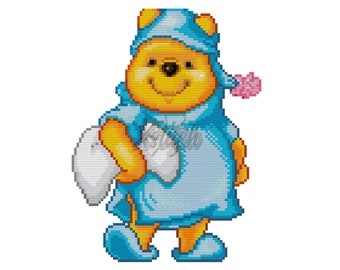 Winnie The Pooh Cross Stitch Pattern