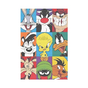 Looney Toons Cross Stitch Pattern