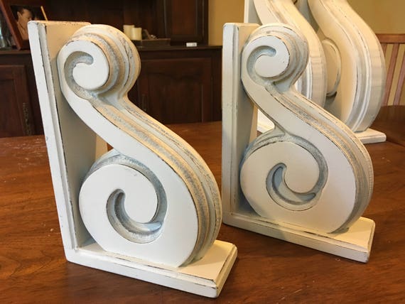 Rustic Old World Corbels Brackets Bookend Sizeold World Etsy