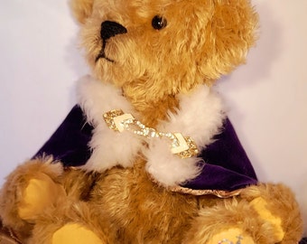 King Charles III Coronation Commemorative Teddy Bear