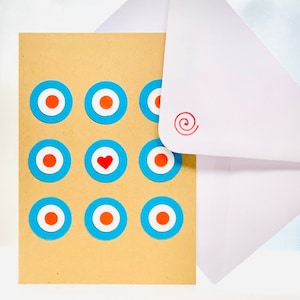 Brighton Mods On Brown Card