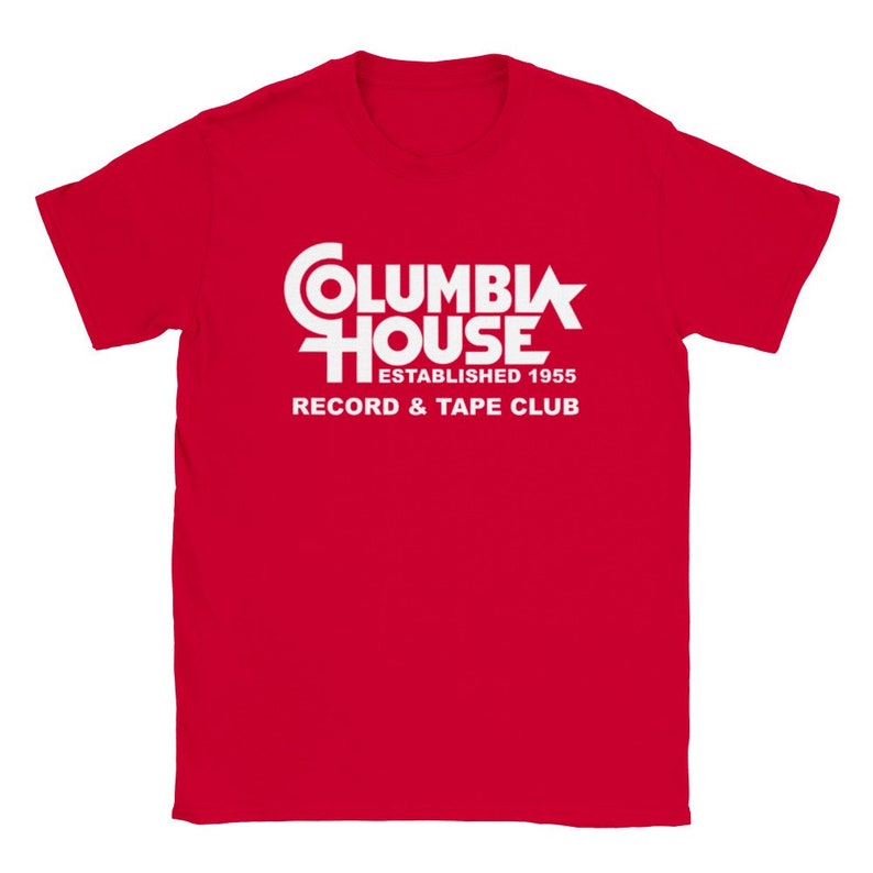 Columbia House Record & Tape Club Retro Unisex Tshirt Tee Etsy