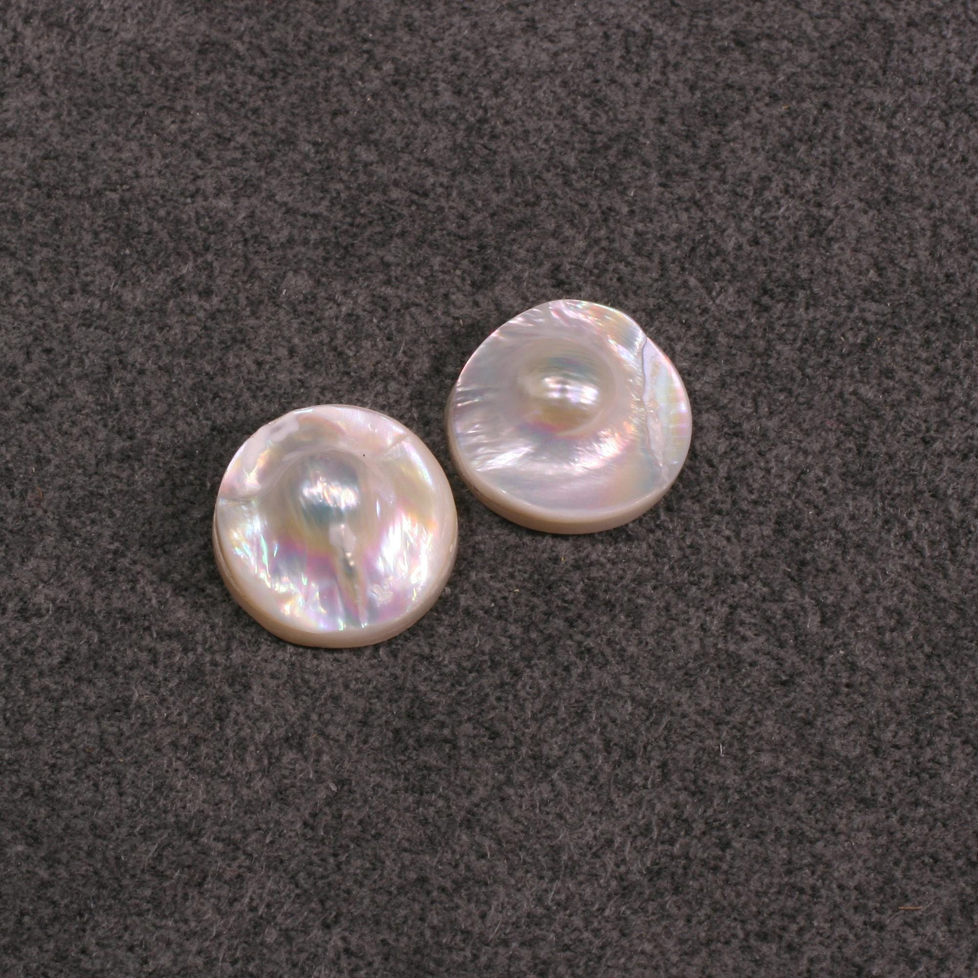 マベパール ペア 14.5mm 無穴ラウンド マベパール ペア 14.5mm 無穴ラウンド