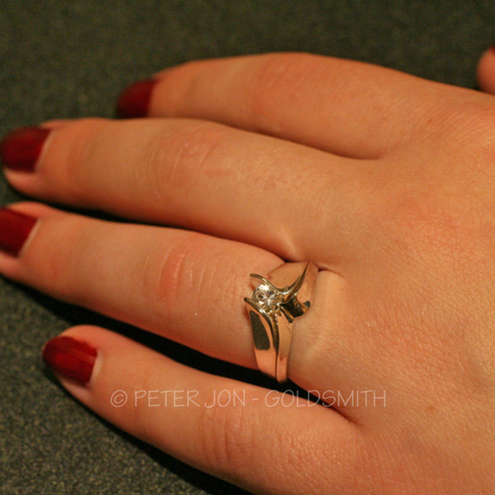 Sterling and White Sapphire ENGAGEMENT Ring Matching WEDDING Etsy