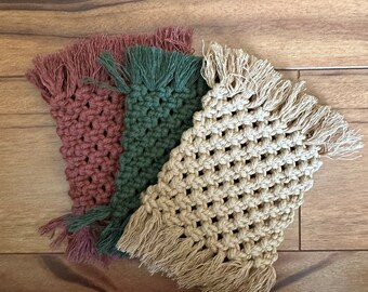 Macramé Coaster