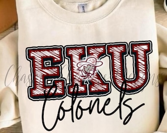 EKU Colonels PNG Download: School Spirit Design (Digital Download)