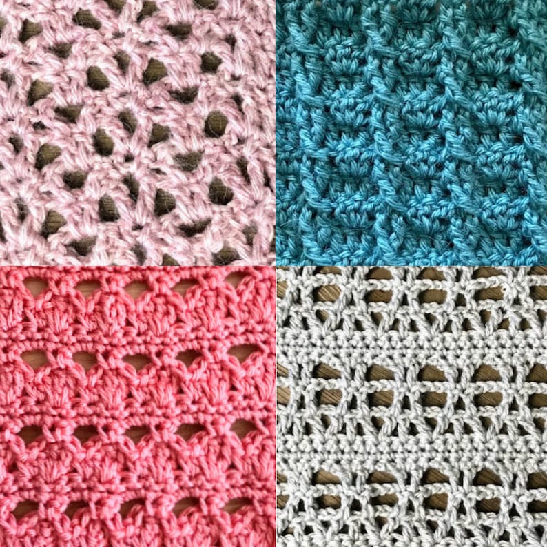 Summer Lace Crochet Stitches Crochet Stitch Dictionary Lace Etsy