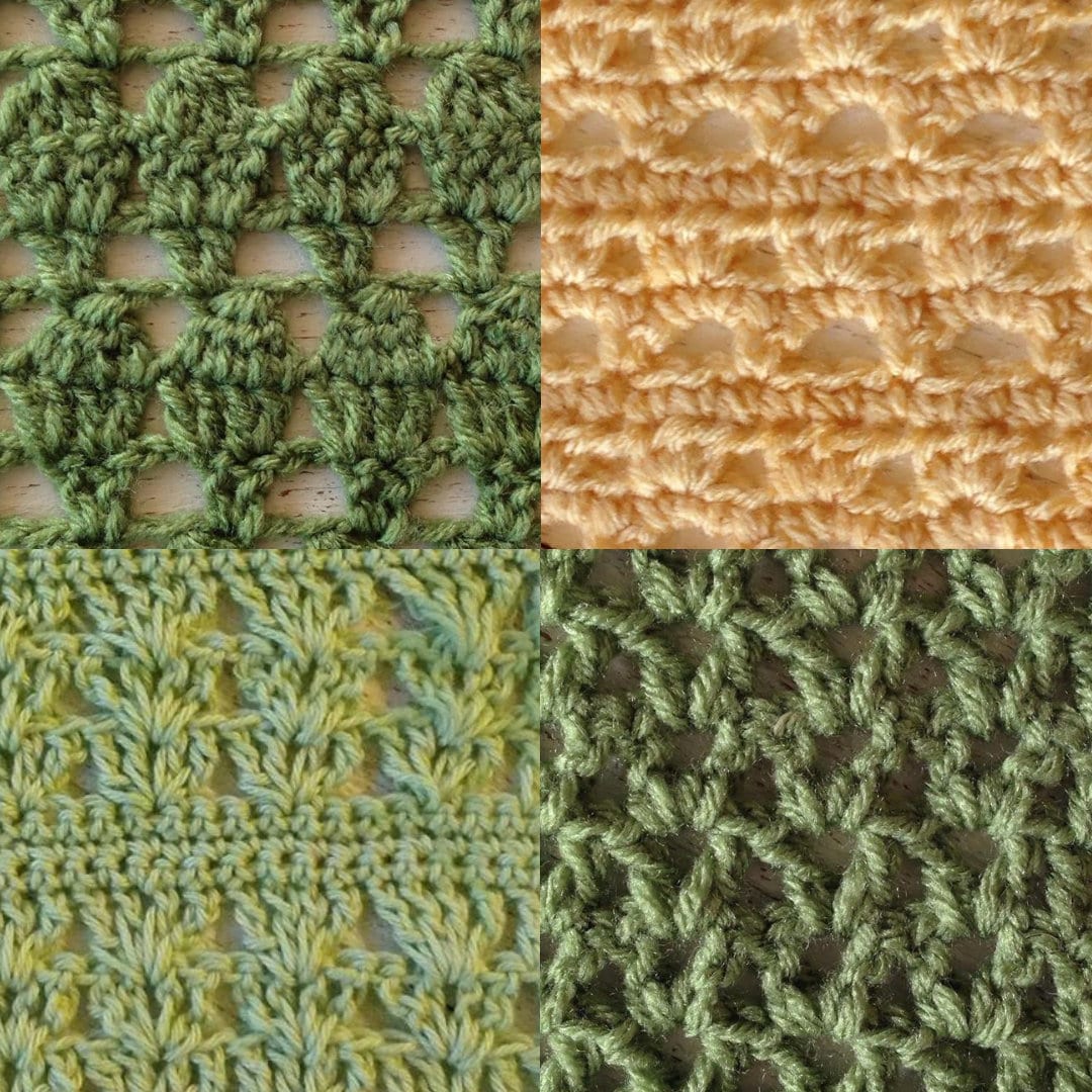 Spring Lacy Crochet Stitches crochet Stitch Dictionary Lace Stitch Pattern Bundle Easy Crochet Stitches Crochet Openwork Stitches Etsy UK