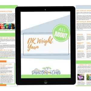 DK Weight Yarn Ebook - what is dk weight yarn, where to find DK weight yarn, my favorite DK yarns