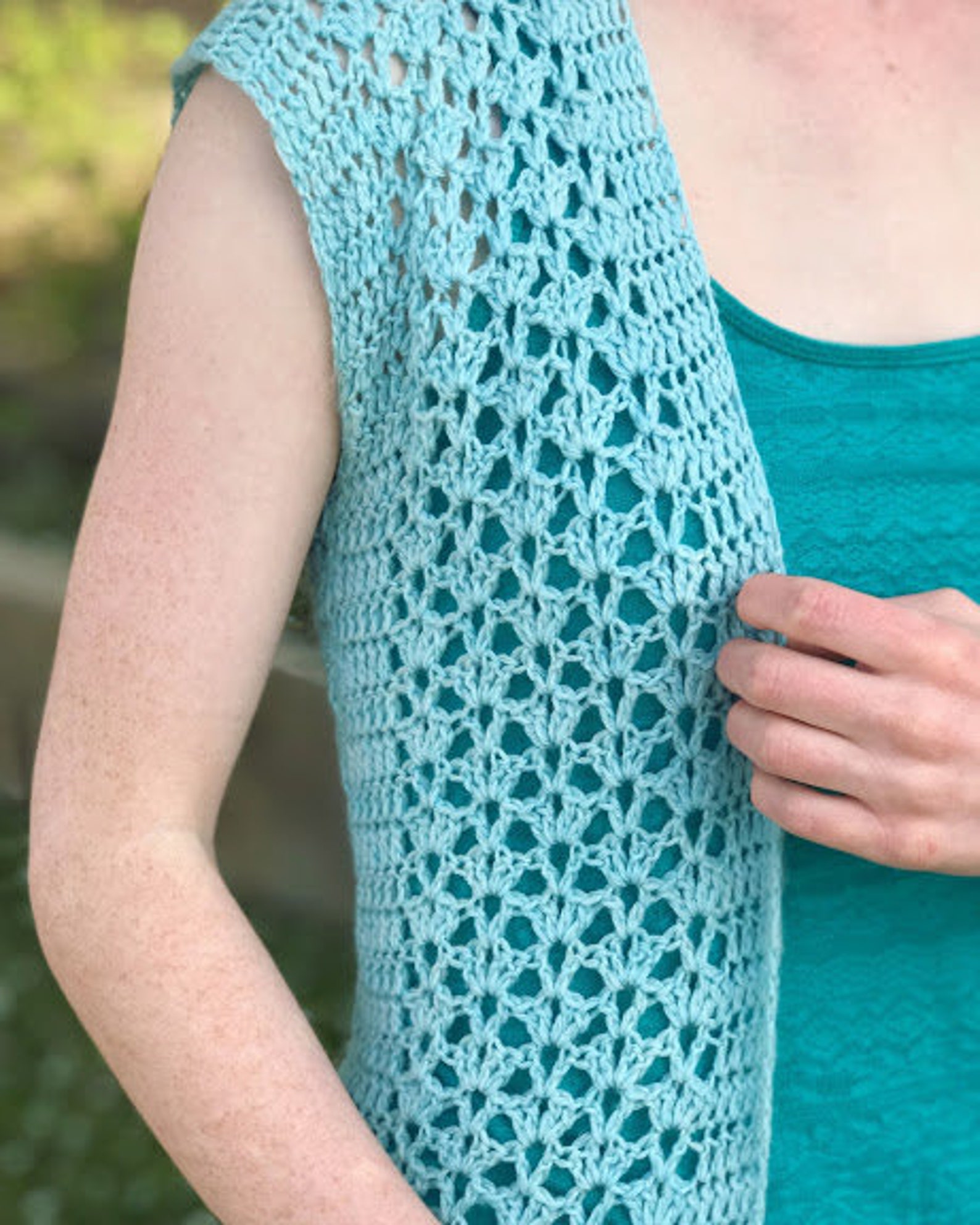 Summer Breeze Vest Crochet Pattern Women's Crochet Summer - Etsy