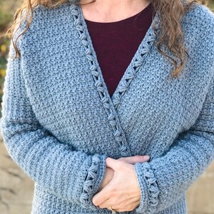 The Becky Cardigan, an Oversized Crochet Cardigan Pattern for Women