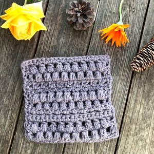 Unique Crochet Puff Stitch Patterns — fall crochet patterns, puff stitches, Thanksgiving crochet stitches, crochet stitch dictionary image 3