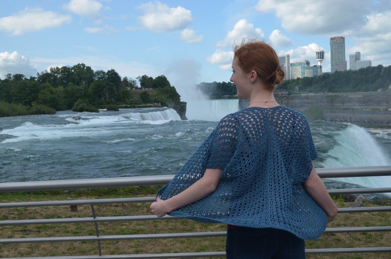 Cardigan Crochet Pattern lace cardigan pattern, crochet summer cardigan, beginner cardigan pattern, easy top pattern, crochet top pattern image 7