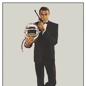 You Only Live Twice James Bond Art Poster (Digital Download)