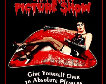Rocky Horror Picture Show Poster: Hand Drawn Art