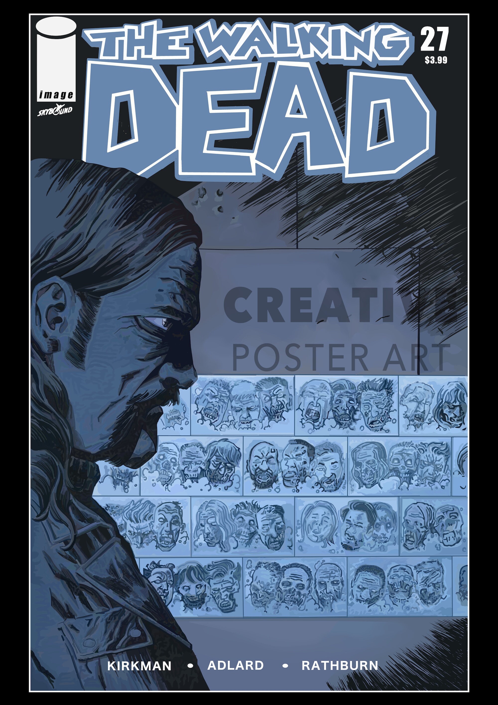 The Walking Dead 20th Anniversary Collectible Art Poster #2 – TWDDx #13