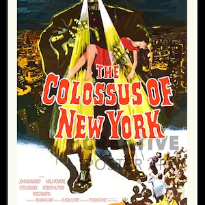 Colossus of New York Movie Poster Art Print (Digital Download)