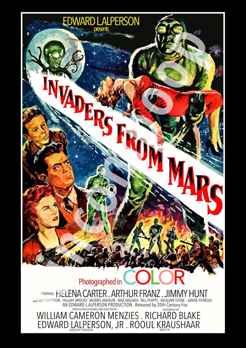 A3 Vintage Movie Poster A1 A4 Sizes A2 E.T