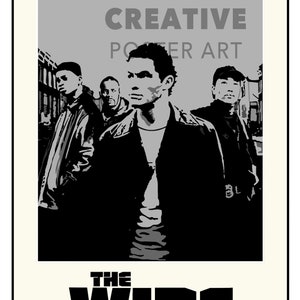 The Wire TV Show Poster: Crime Drama Wall Art Print
