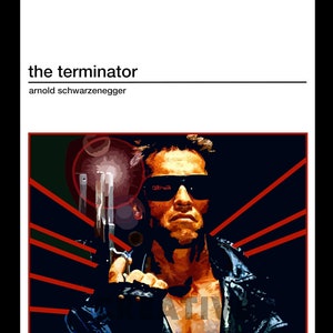 Terminator Poster Download, The Terminator Movie Printable Wall Art,Home Decor, Terminator Movie Print, Hand Drawn Artwork, Sci-Fi Art