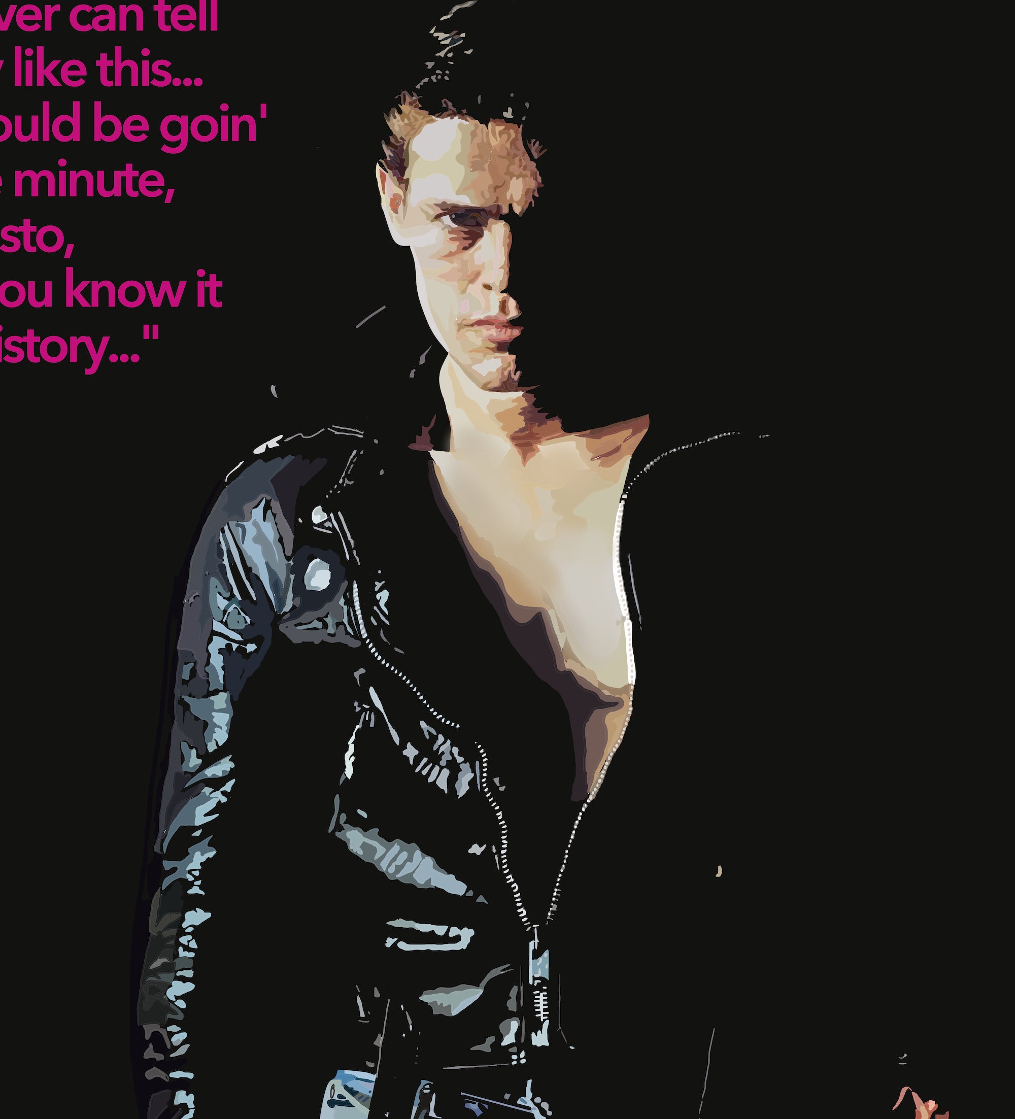 The Loveless Movie Poster: Hand-drawn Wall Art (digital Download