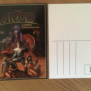Argo Movie Postcard |Argo Movie Mini Print, Home Decor, Argo Movie Print, Argo Film Postcard