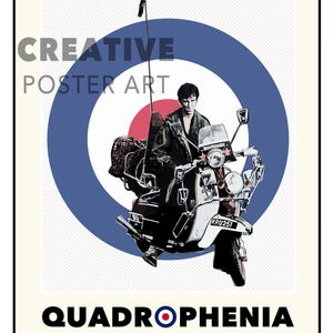 Poster del film Quadrophenia: The Who, Mod Film Art
