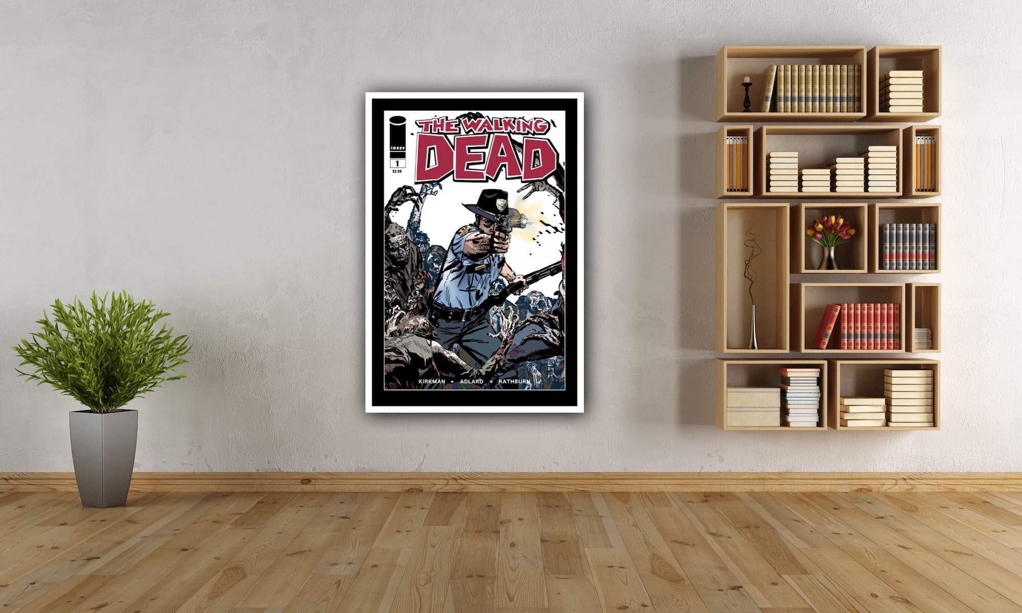 Movie The Walking Dead Canvas painting Wall Art Oil Painting Cuadros  Posters and Print Home Decor Wall Picture for Living Room