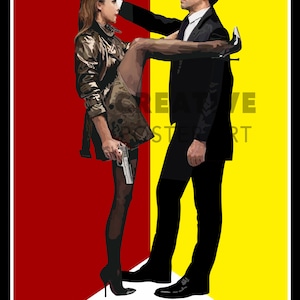 Poster di The Americans, Arte murale di The Americans, Decorazione per la casa, Idea regalo, Serie TV The Americans, Stampa di The Americans