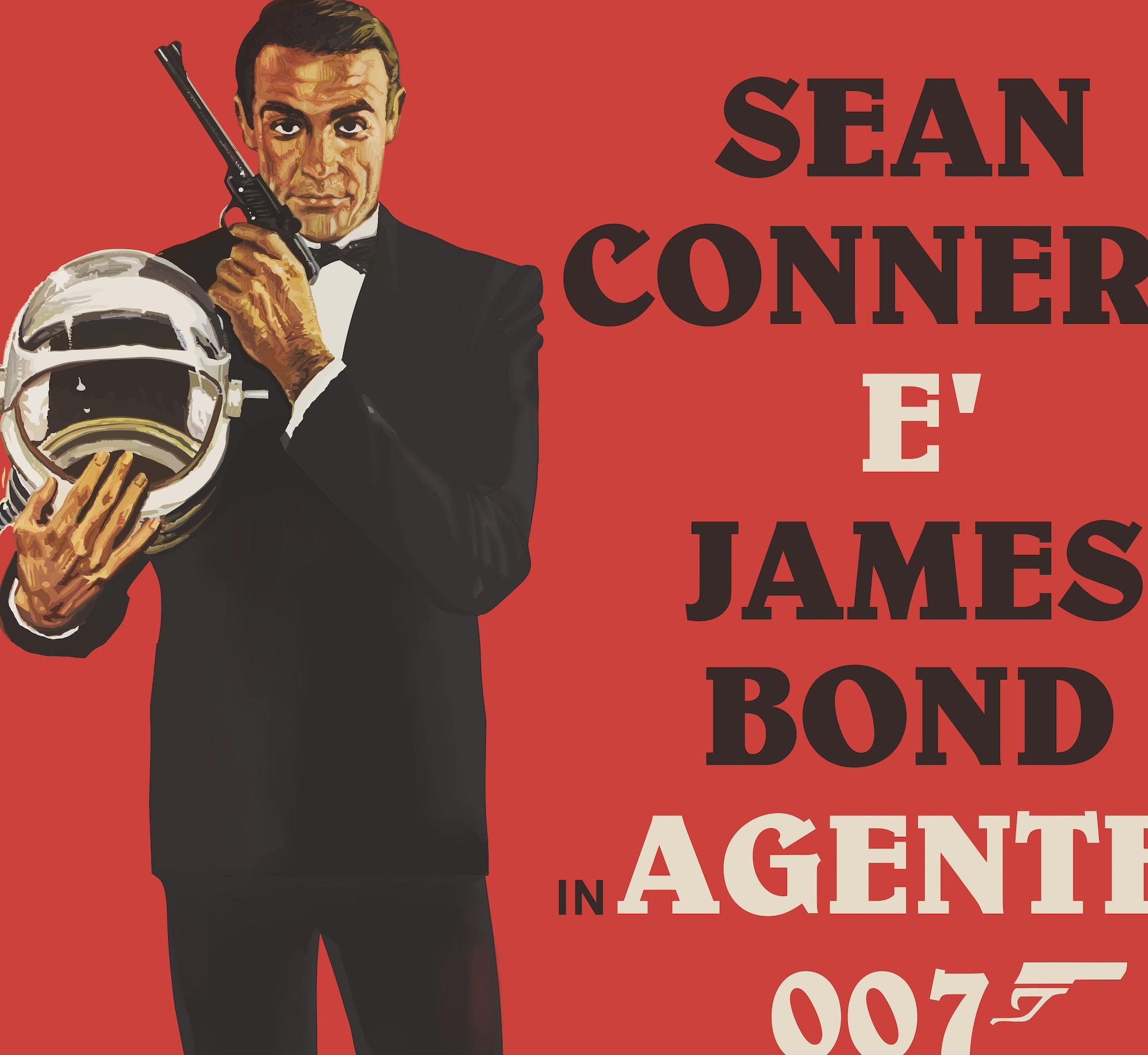 007ジェームスボンド 50周年 映画ポスター集 007は二度死ぬ』イタリア版映画ポスター – ジェームズ・ボンド アート