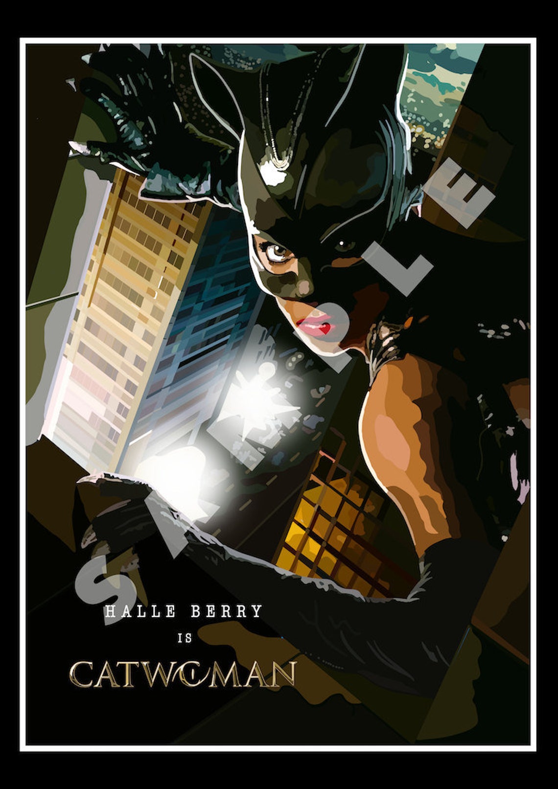 Catwoman 2004 Movie Poster Etsy