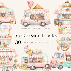 Vintage Ice Cream Cart - Etsy