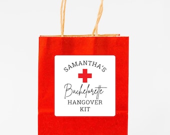 "BUT DID YOU DIE" Hangover Recovery Bags - 5x7 Inch, Pack Of 20, Bachelorette Favors