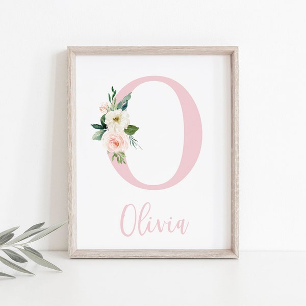 Baby Name Print Etsy