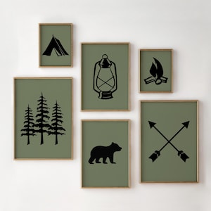 Boys Room Wall Decor, Camping Nursery Prints, Baby Boy Nursery Wall Art, Adventure Prints, Adventure Nursery, Wanderlust, Rustic Nursery,