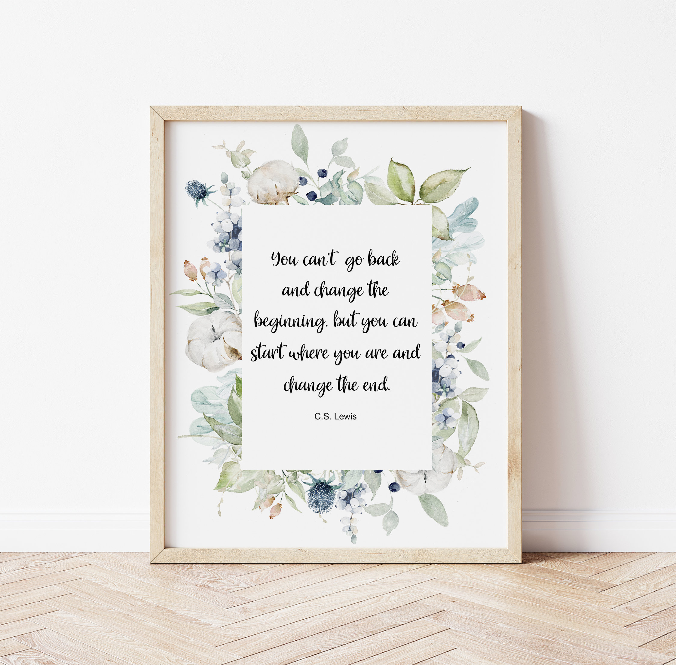 C.S Lewis Quote Print, Motivational Printable Quotes, Sobriety Gift, Printable Wall Art, Inspirational Quote, Counselor Office, Encouraging,