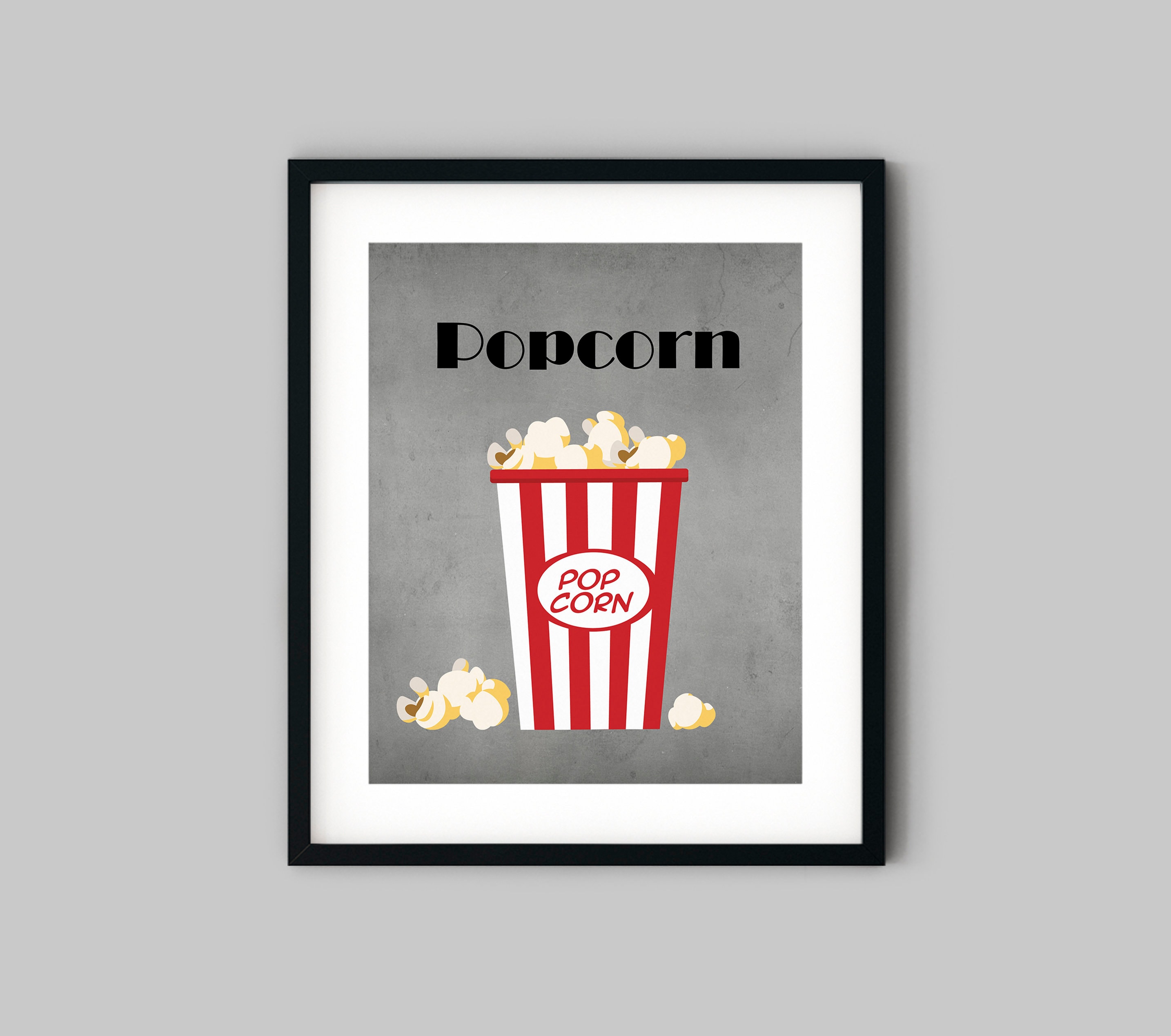 Home Theater Wall Decor Movie Theater Decor Printable Wall Etsy
