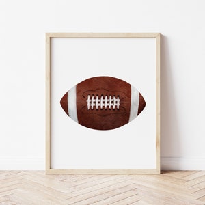 Sports Nursery Prints, Football Baseball Basketball Soccer, Printable Sports Art, Boys Room Decor, Teenage Boys Wall Art, Playroom Wall Art, image 5