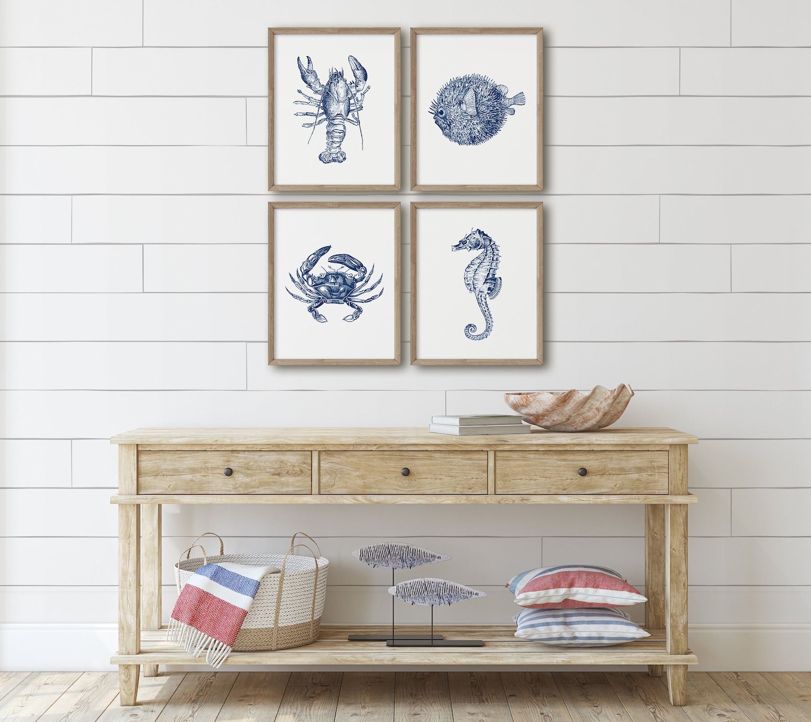 Beach House Wall Decor Coastal Decor Nautical Prints Ocean | Etsy