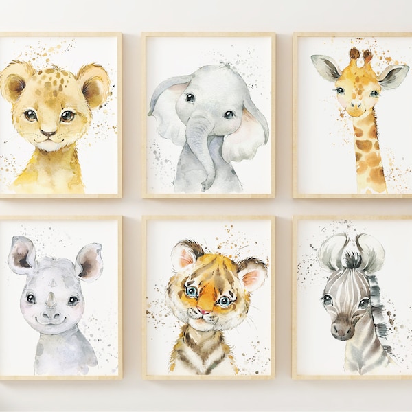 Baby Animal Art - Etsy