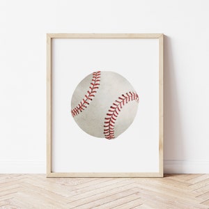 Sports Nursery Prints, Football Baseball Basketball Soccer, Printable Sports Art, Boys Room Decor, Teenage Boys Wall Art, Playroom Wall Art, image 3