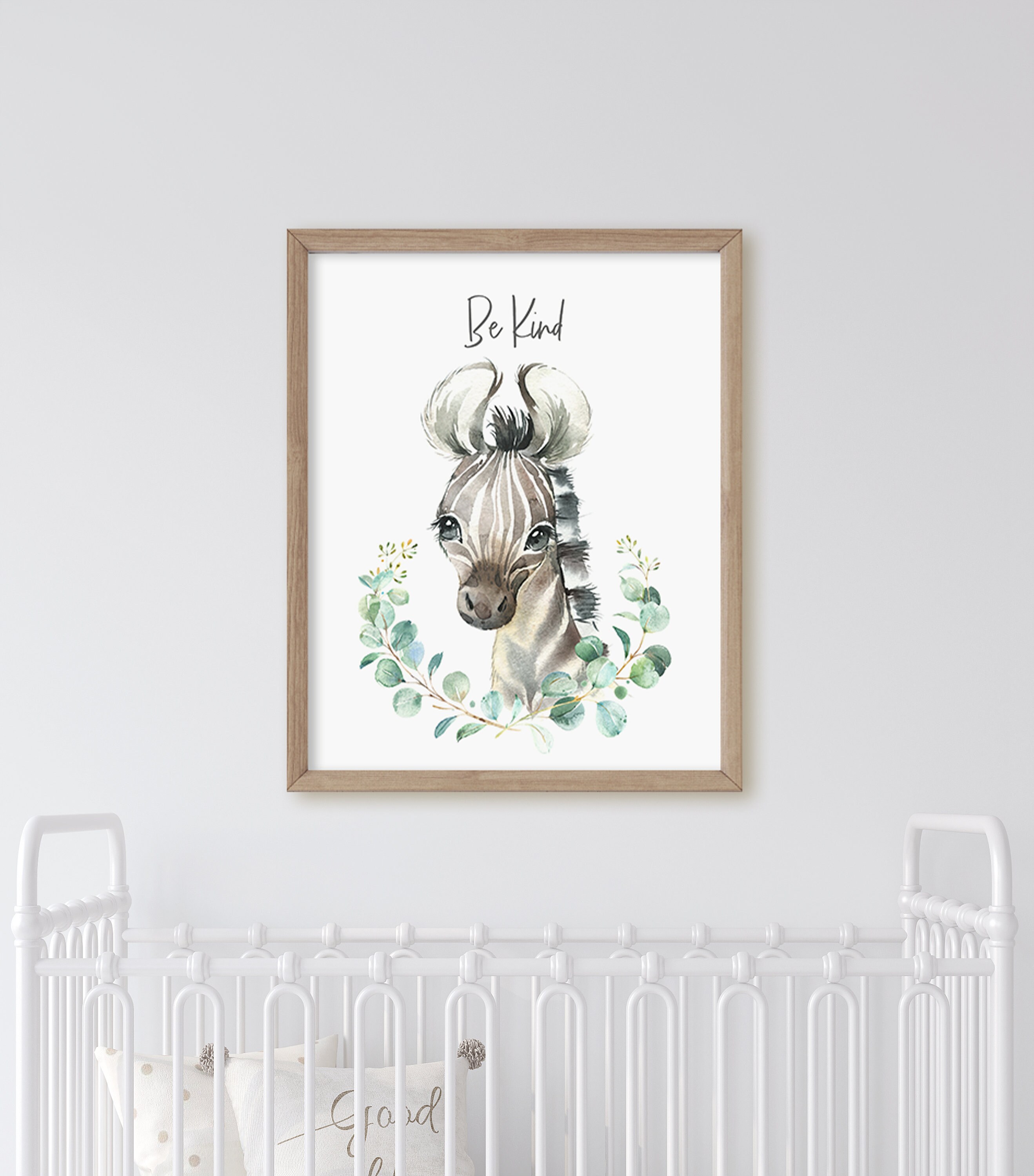 Set of 6 Baby Boy Nursery Wall Art Watercolor Jungle Animals | Etsy