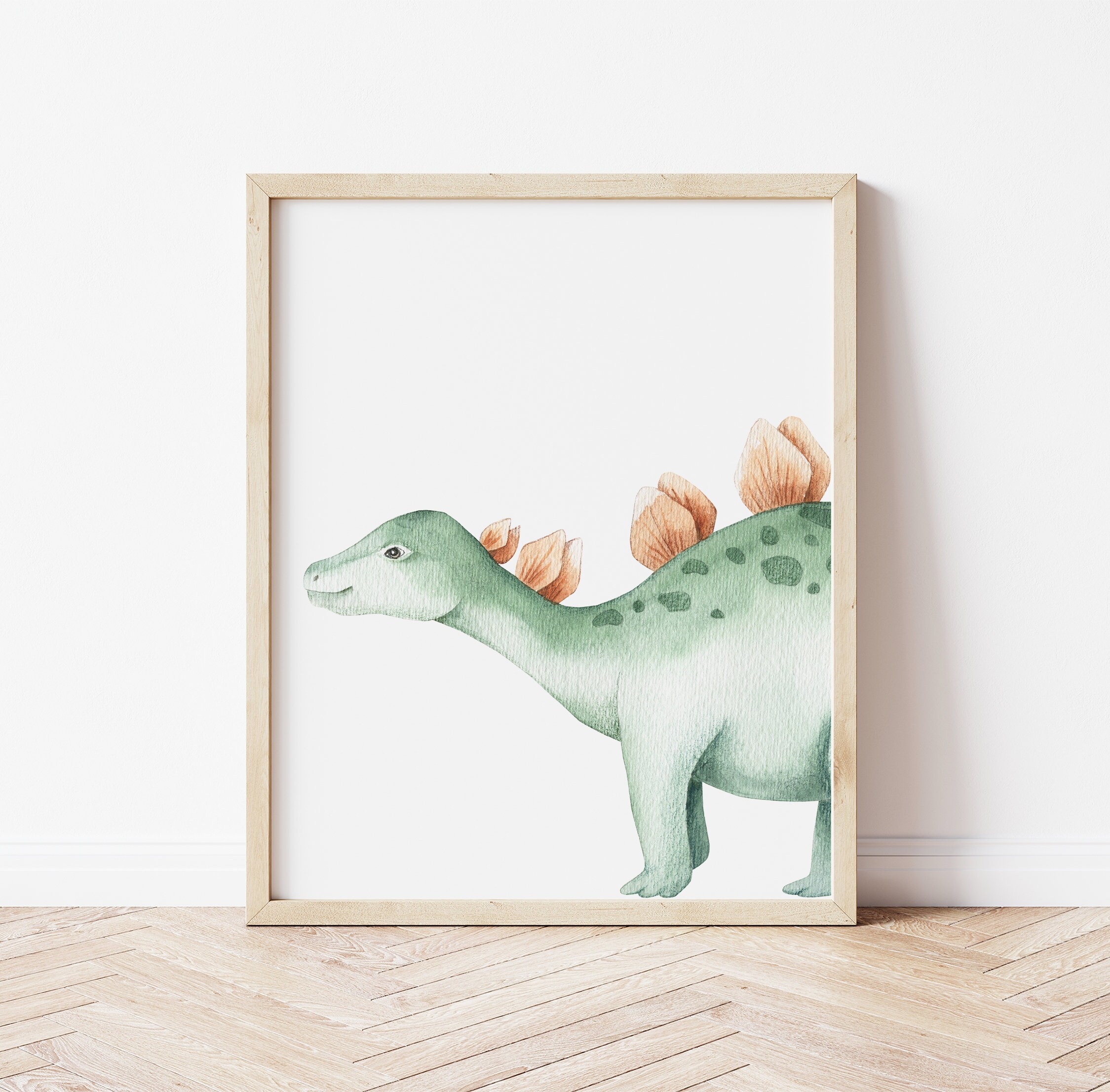 Set of 6 Boy Nursery Dinosaur Prints Nursery Wall Art | Etsy