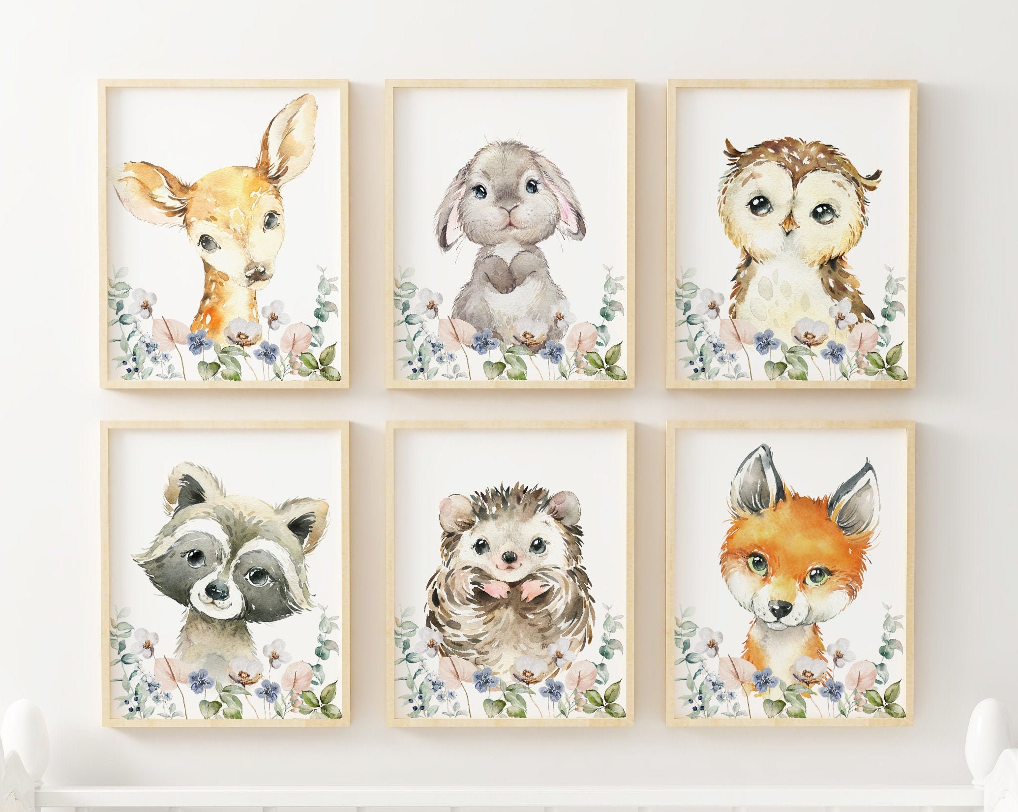 Urns &amp; Memorials Pet Supplies forest animal downloadable print ...