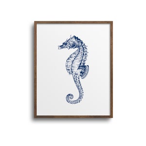 Beach House Wall Decor, Coastal Decor, Nautical Prints, Ocean Life Wall ...